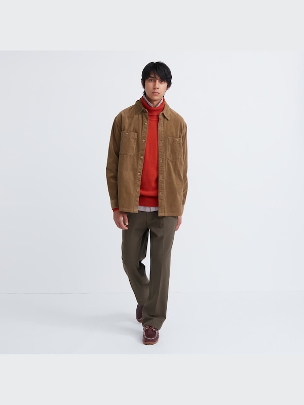 Corduroy Work Long-Sleeve Shirt