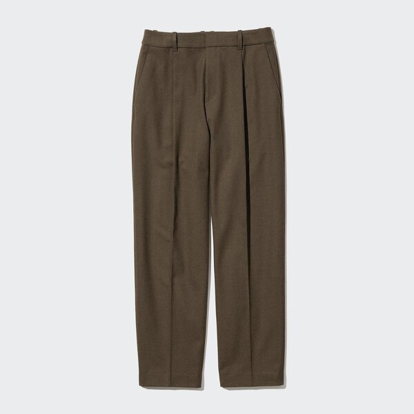 HEATTECH Pleated Tapered Pants UNIQLO US