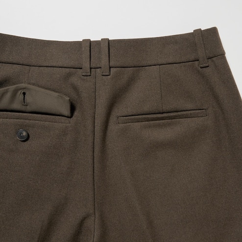 UNIQLO Canada dropped the new uniqlo heattech pleated tapered pants f