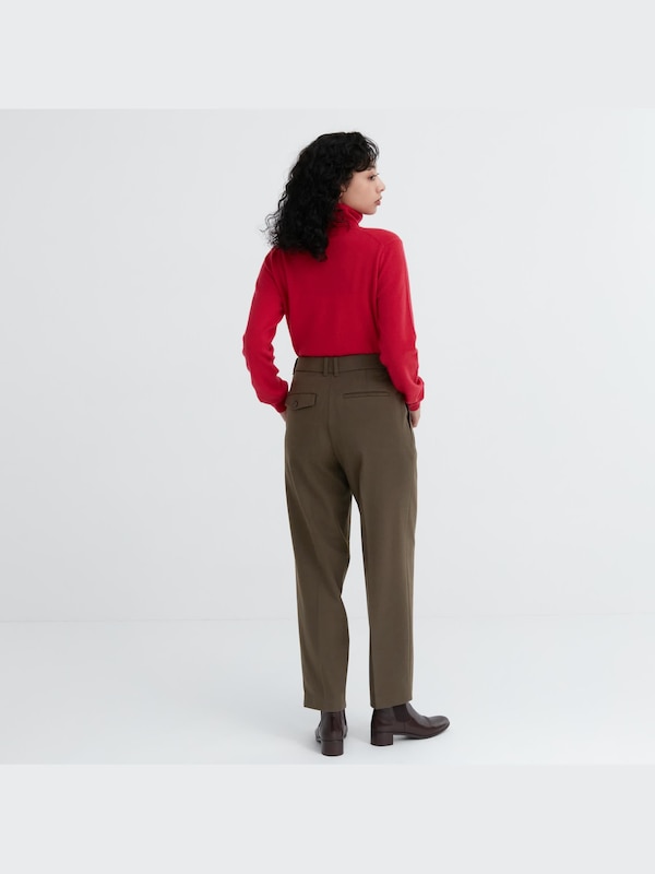 HEATTECH PLEATED TAPERED PANTS