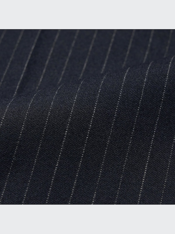 HEATTECH Pleated Tapered Pants (Stripe)