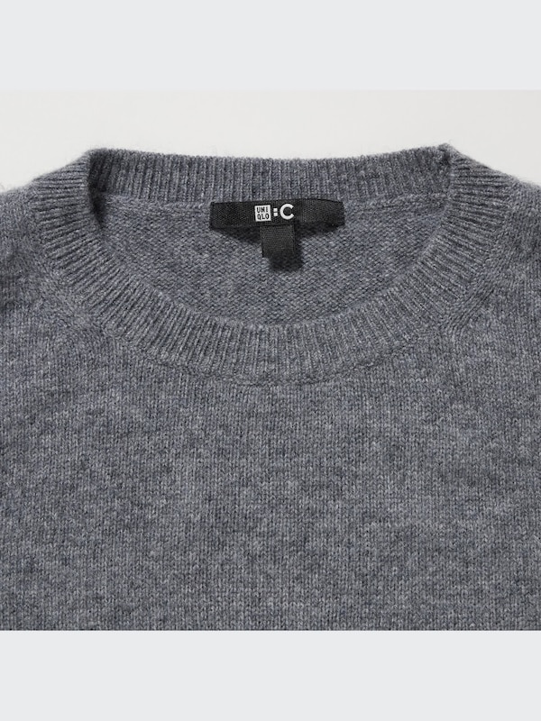 CASHMERE SLEEVELESS SHORT SWEATER