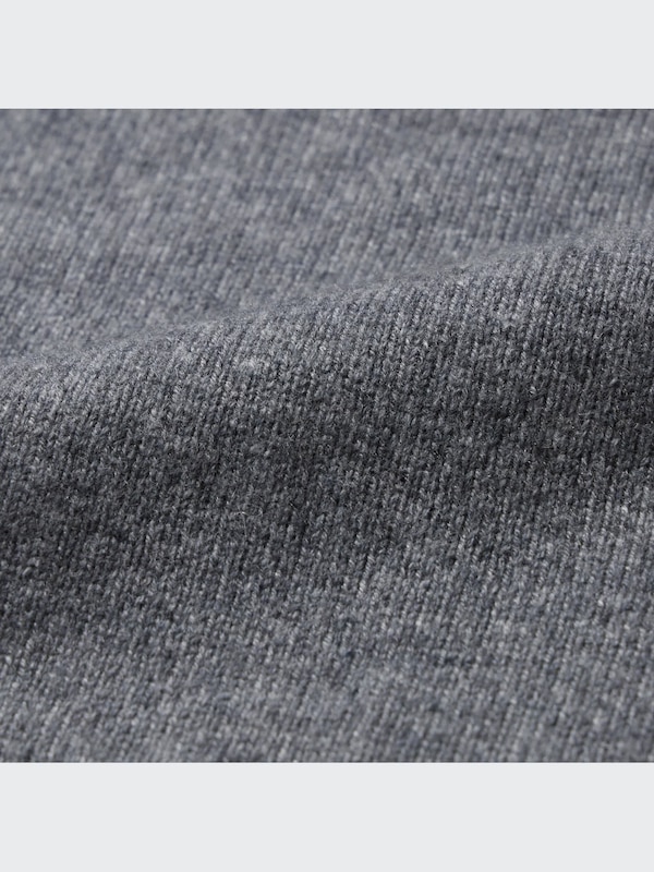 CASHMERE SLEEVELESS SHORT SWEATER