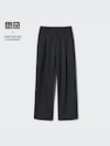 Pleated Wide Pants | Brushed Jersey