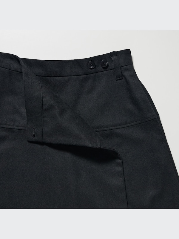 Belted Wrap Skirt