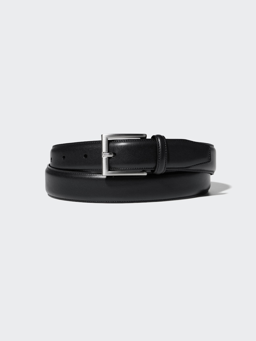Italian Leather Stitched Belt_09