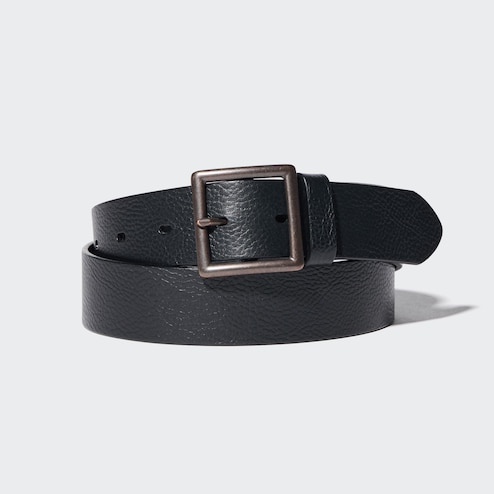 Black Leather Men's Belt Belt, Vintage Belt, Men's Leather