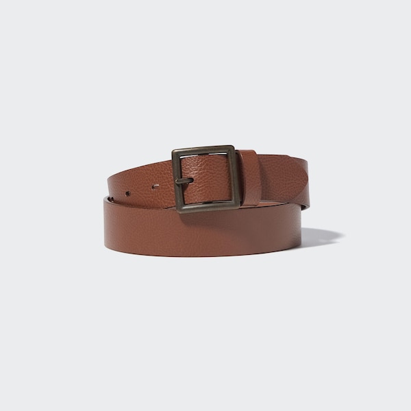 uniqlo leather belt