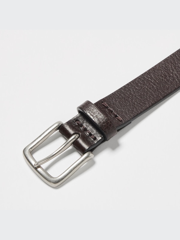 Italian Leather Vintage Narrow Belt