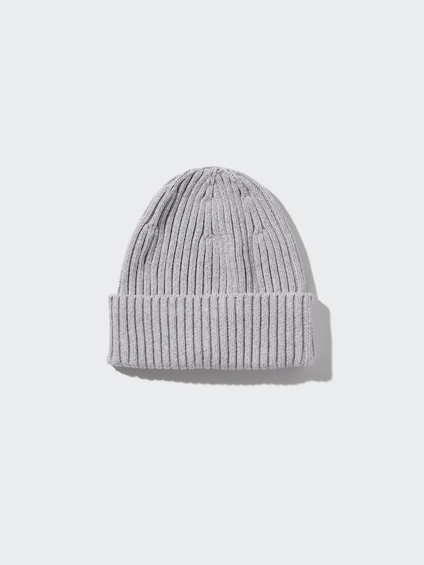 Cotton Ribbed Beanie