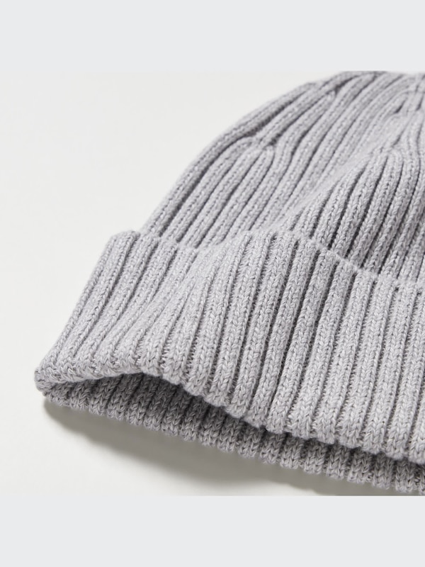 Cotton Ribbed Beanie