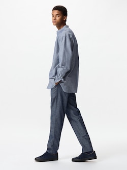 Linen Blend Relaxed Pants