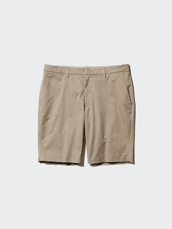 Stretch Shorts (Slim Fit, gemustert)