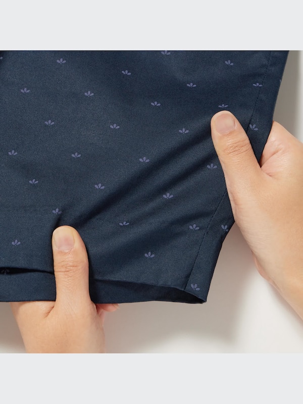 Stretch Shorts (Slim Fit, gemustert)
