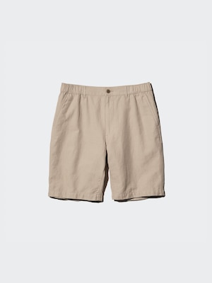 Short en Lin Mélangé