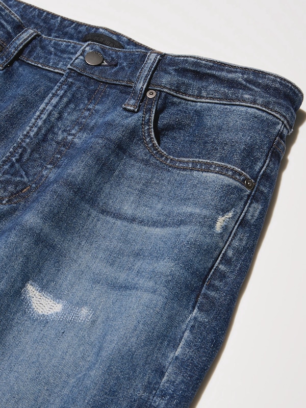 Skinny Fit Distressed Jeans