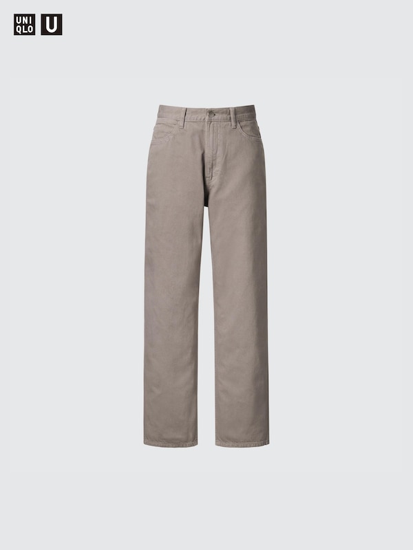 Wide-Fit Color Jeans