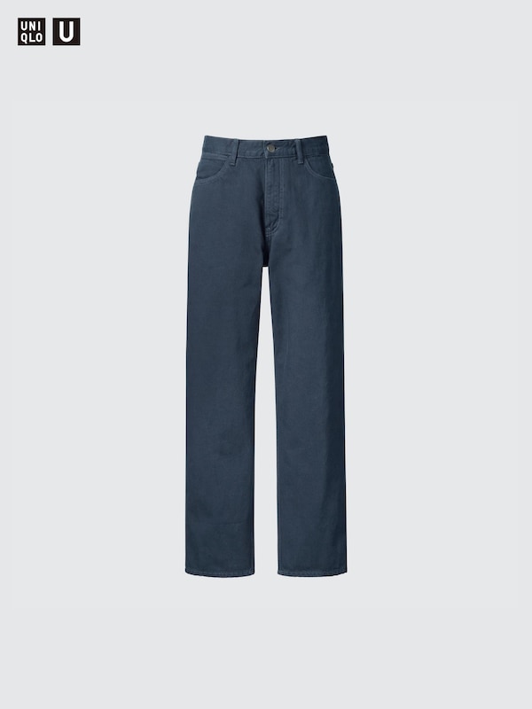 Wide-Fit Color Jeans