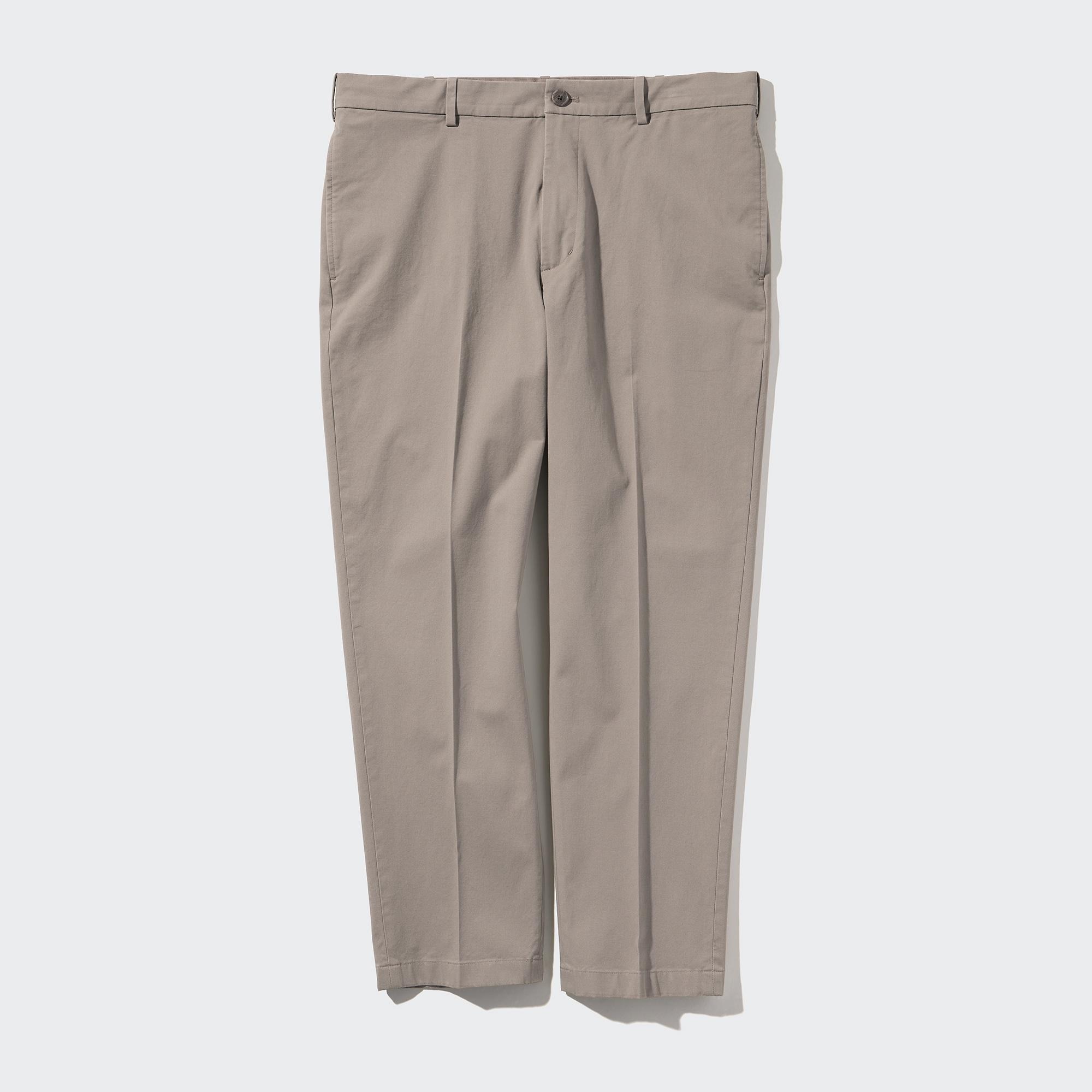 Smart Ankle Pants (2-Way Stretch, Cotton)