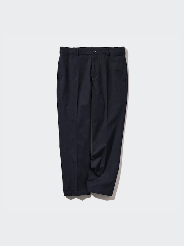 Smart Ankle Pants (2-Way Stretch, Cotton)