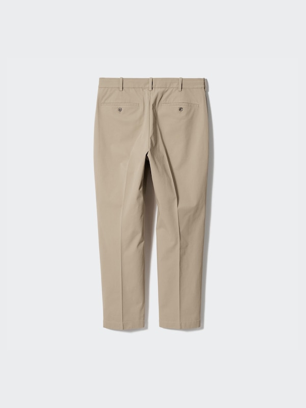 Smart Ankle Pants (2-Way Stretch, Cotton)