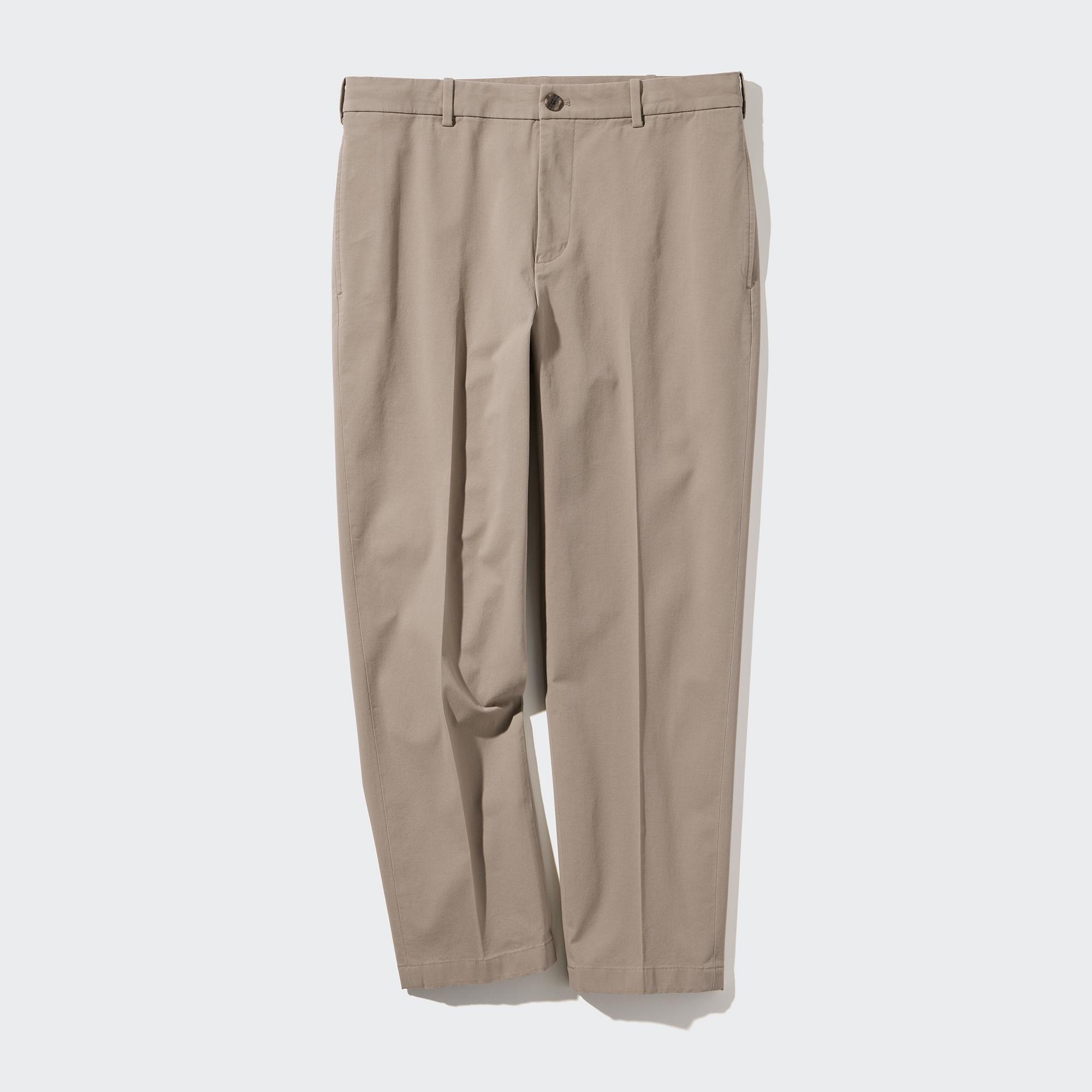 UNIQLO Smart Comfort Cotton Ankle Length Trousers