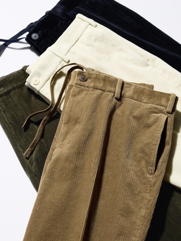 Smart Ankle Pants | Corduroy