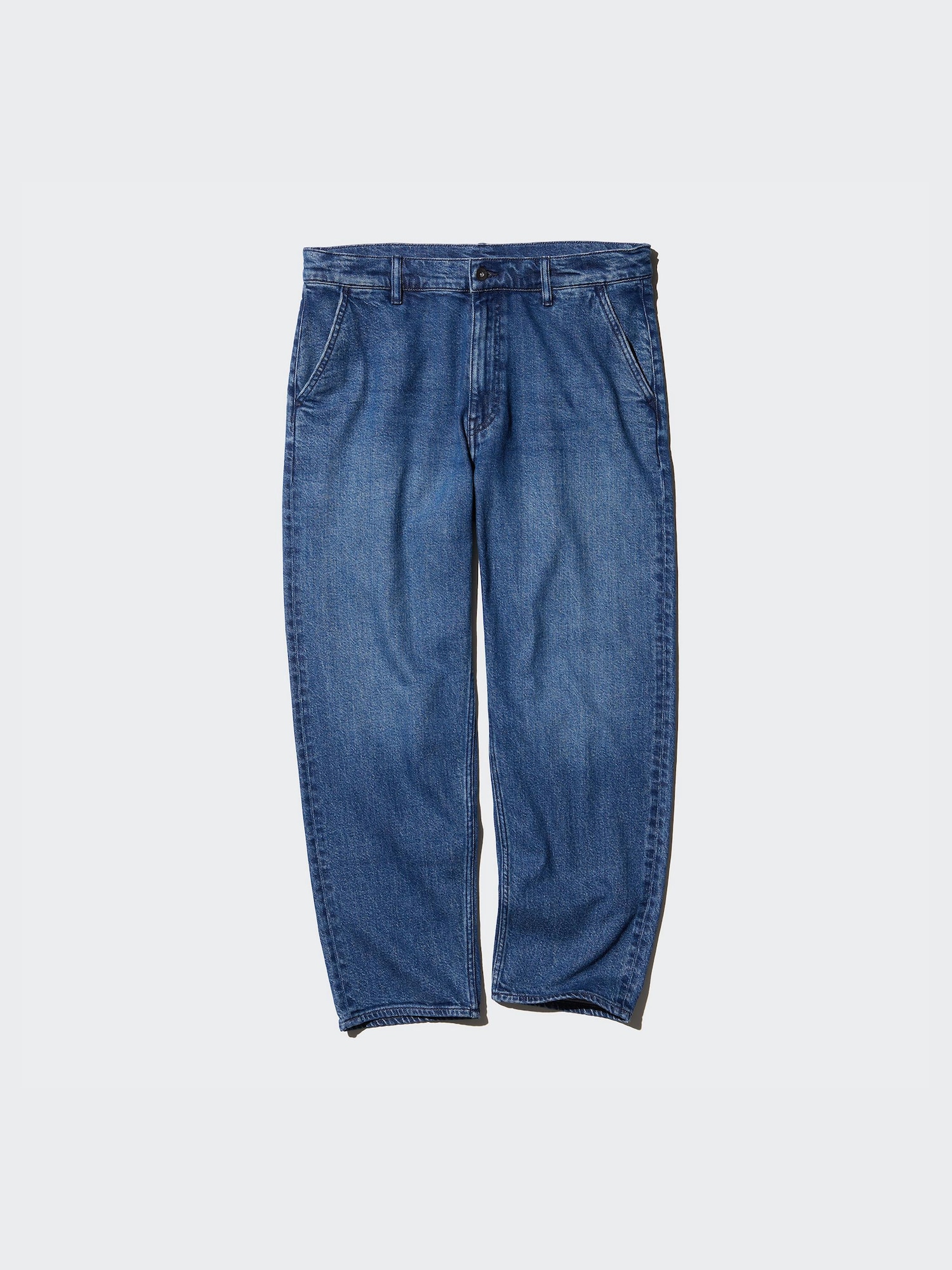 Men's Relaxed Ankle Jeans | UNIQLO US