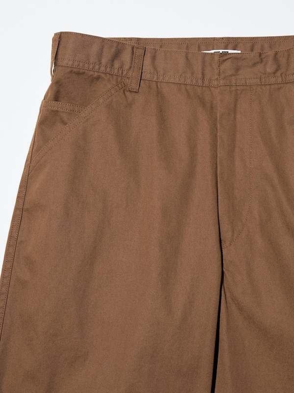 Wide-Fit Chino Pants