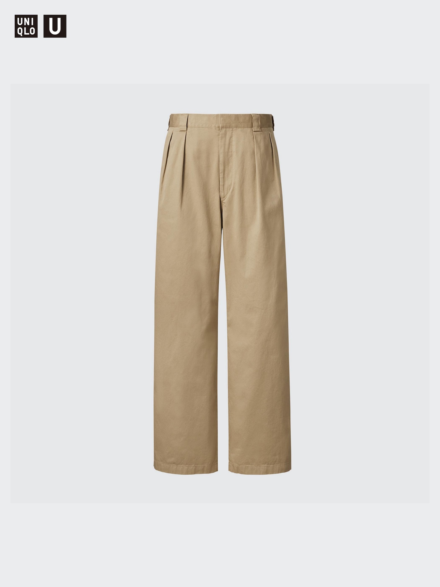 Men's Pleated Wide Pants | UNIQLO US