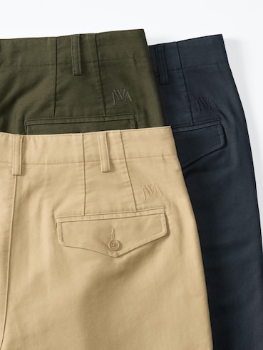 PLEATED WIDE PANTS