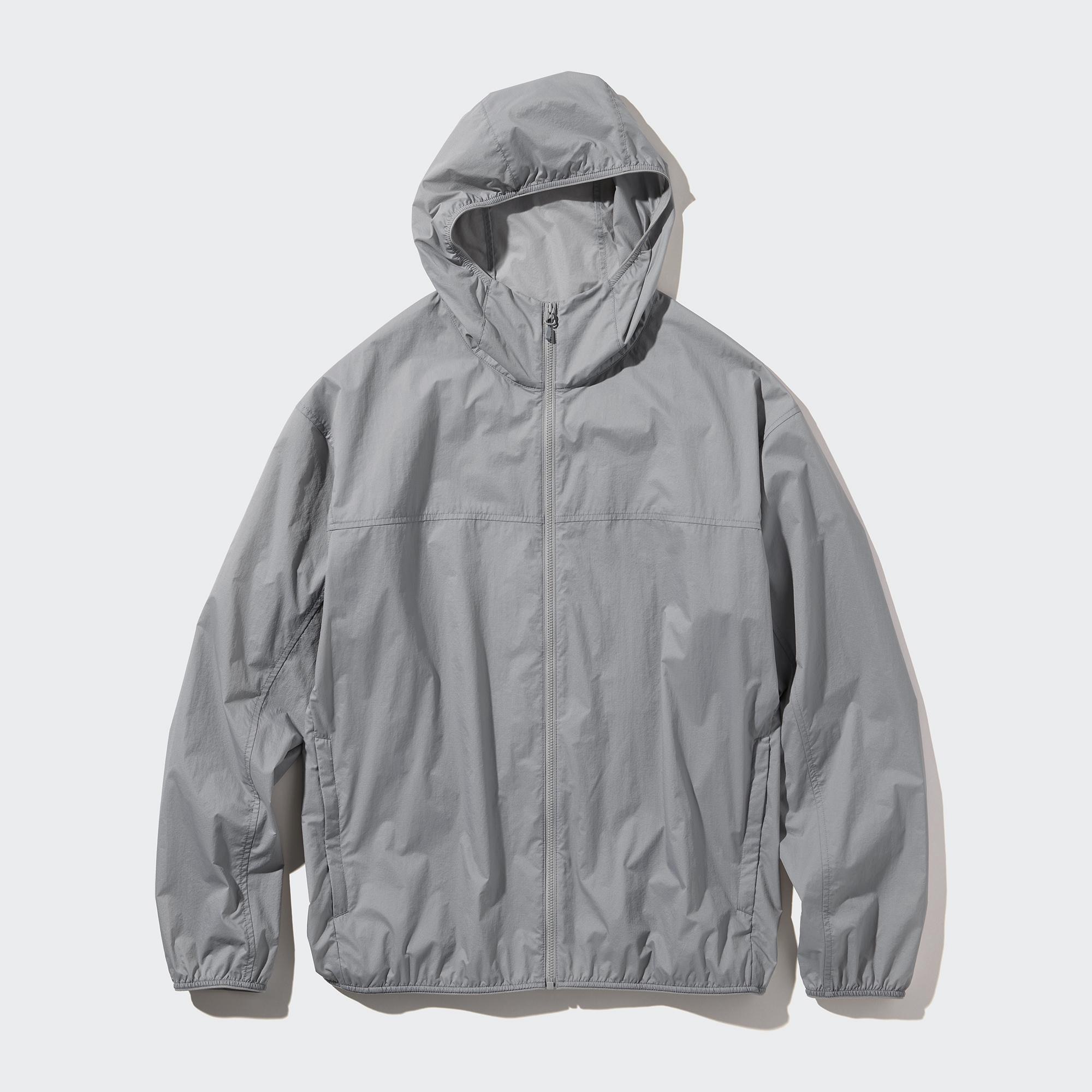 Uniqlo rain jacket on sale mens