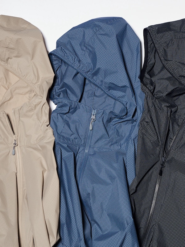 Pocketable UV Protection Parka | Printed