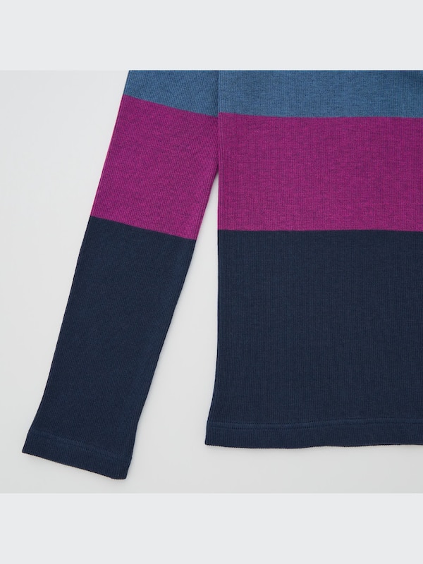 HEATTECH Seamless Ribbed T-Shirt | Extra Warm