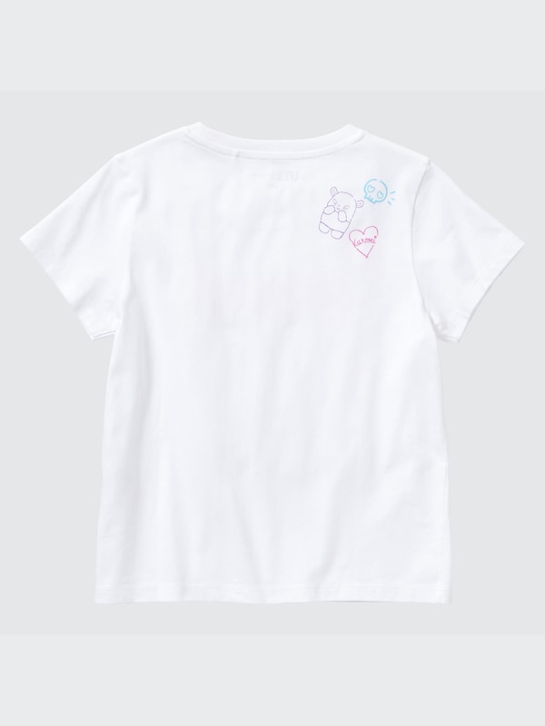 Sanrio Characters Cropped UT (Short-Sleeve Graphic T-Shirt) (Kuromi)