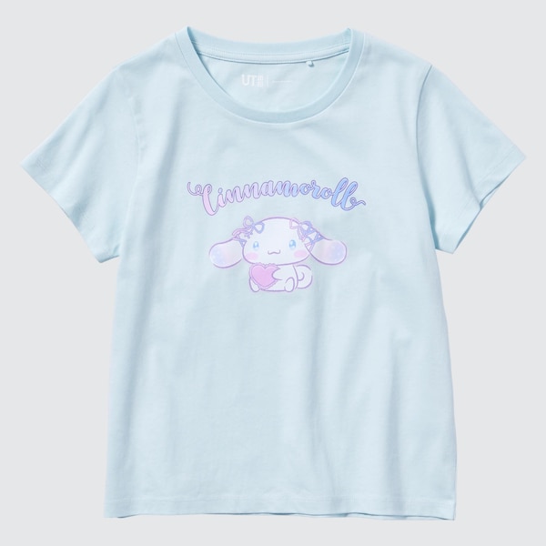 Sanrio Characters Cropped UT (Short-Sleeve Graphic T-Shirt ...