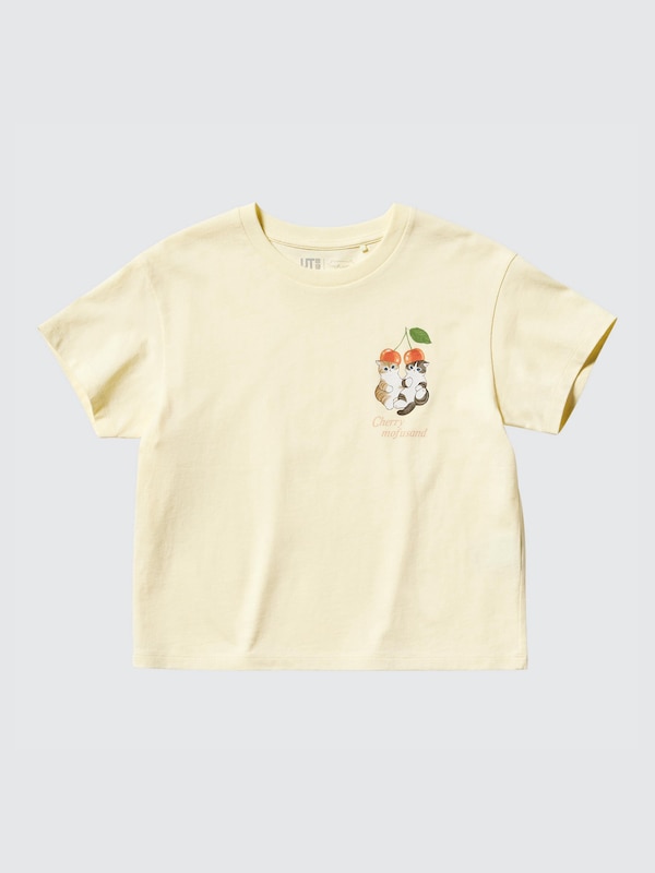 mofusand Fruits Paradise UT (Short-Sleeve Graphic T-Shirt)