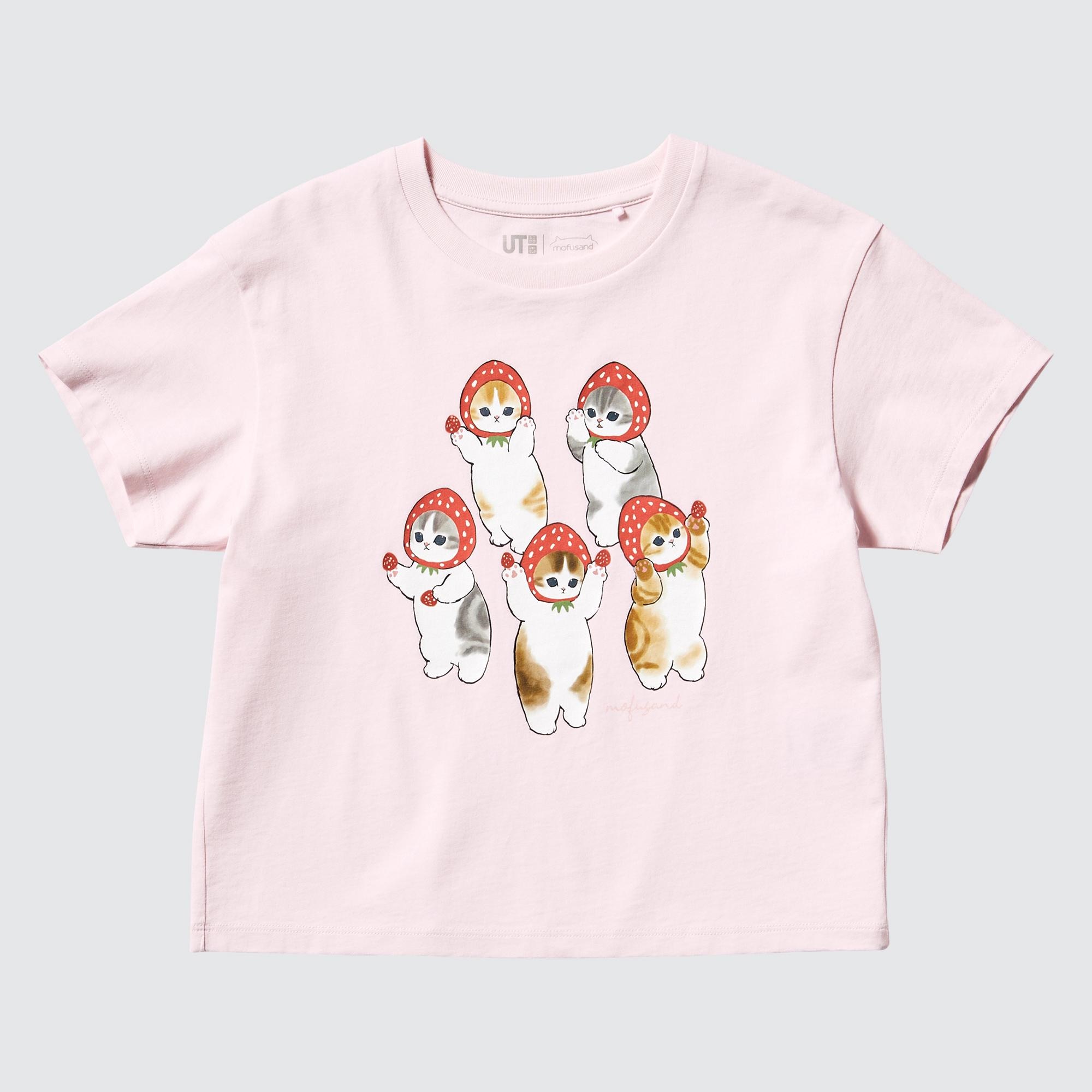 Kids Mofusand UT Graphic T-Shirt | UNIQLO GB