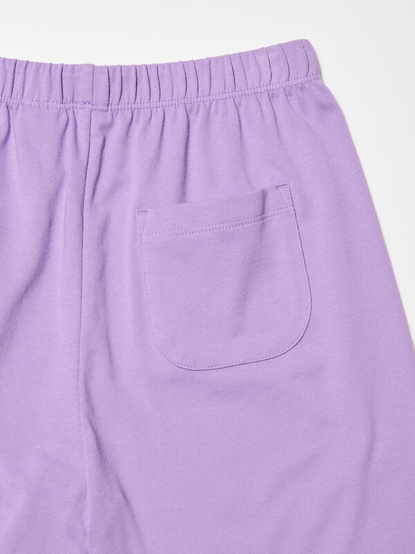 Girls AIRism Cotton Blend Set (Short Sleeve)