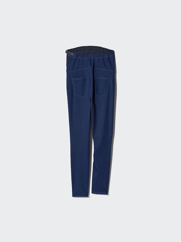 Ultra stretch maternity denim leggings pants