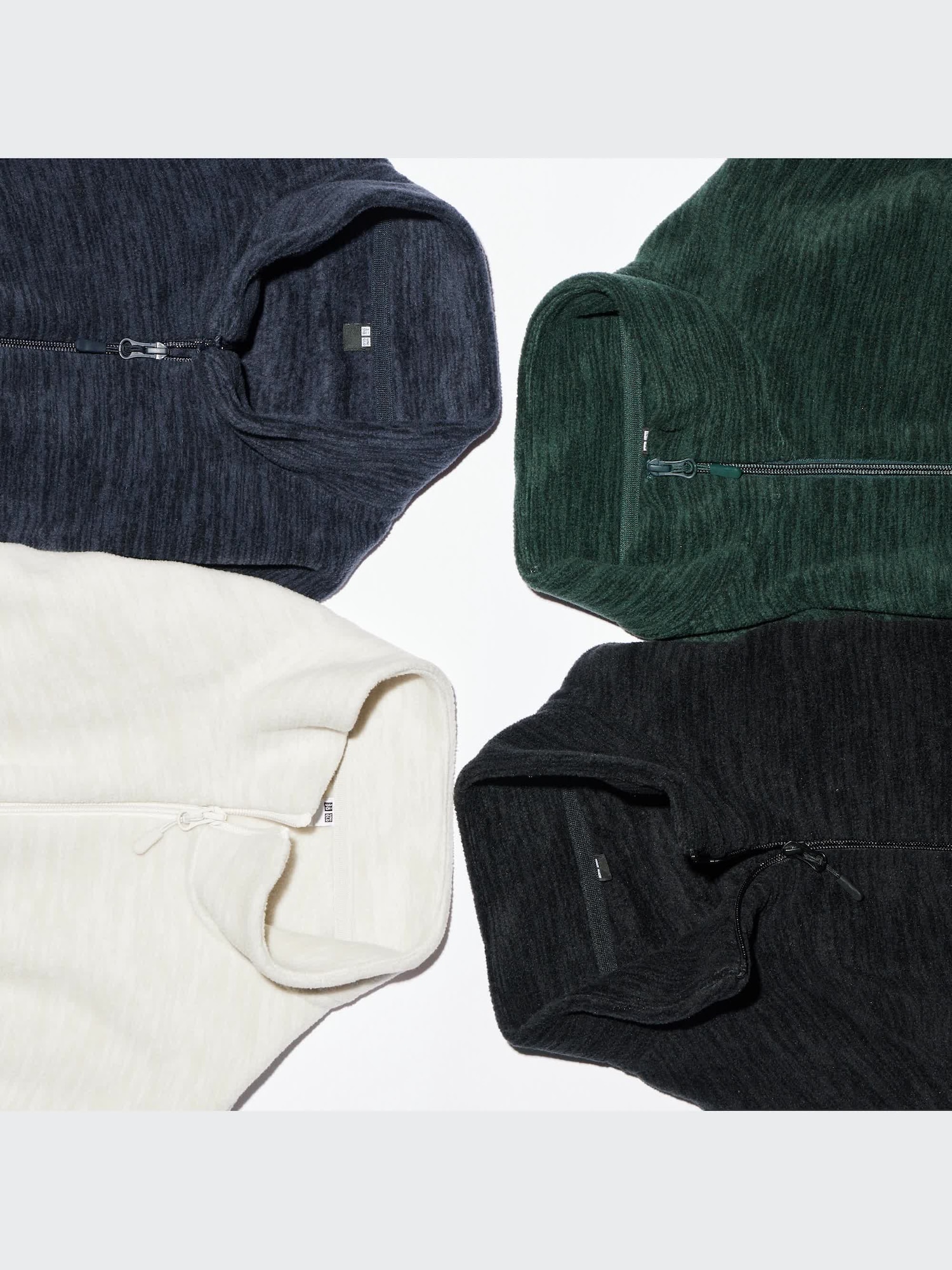 Men's Fleece Full-Zip Jacket (Heather) | UNIQLO US
