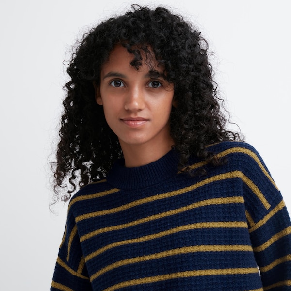 Premium Lambswool Long-Sleeve Sweater | UNIQLO US