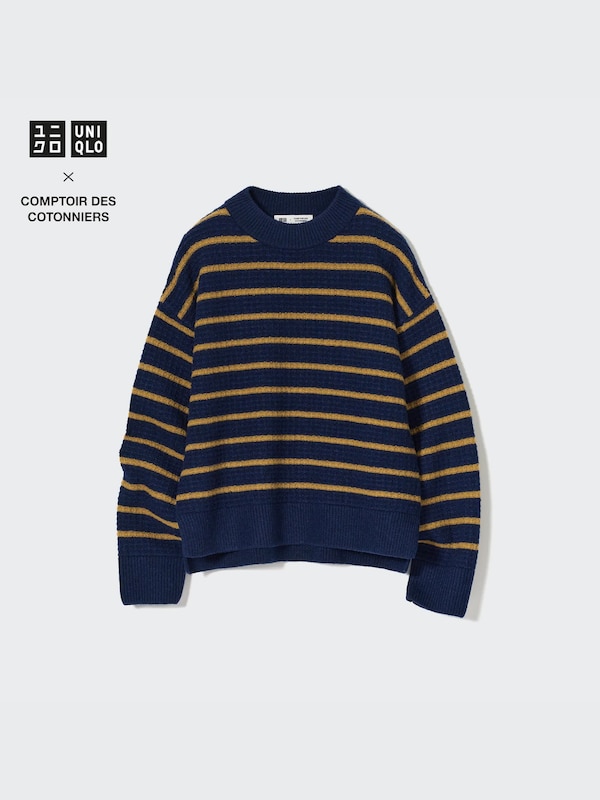 Premium Lambswool Long-Sleeve Sweater