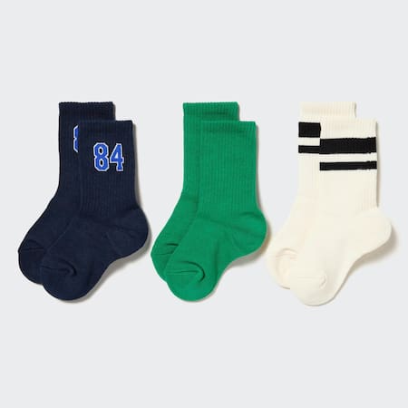 Kinder Socken mit Logo (3er-Set)