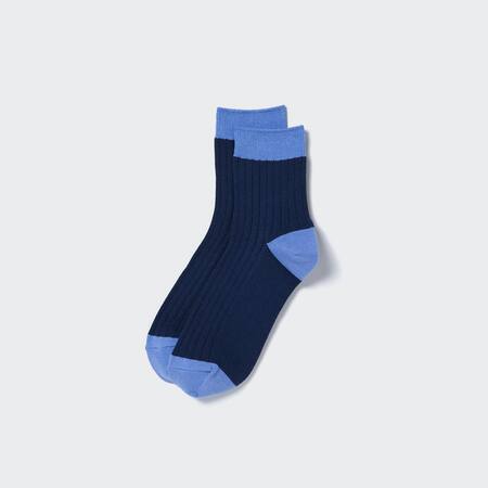 Ribbed Lined Half Socks