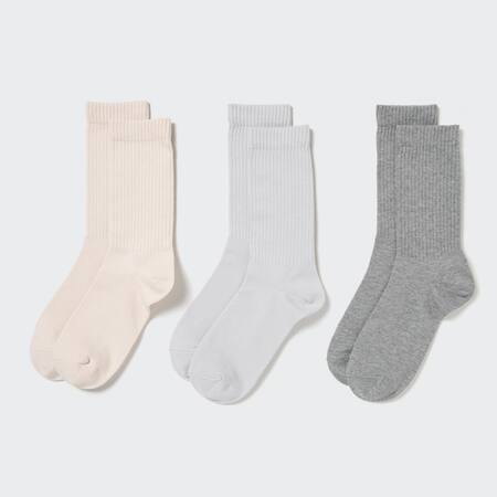 Ribbed Socks (Three Pairs)