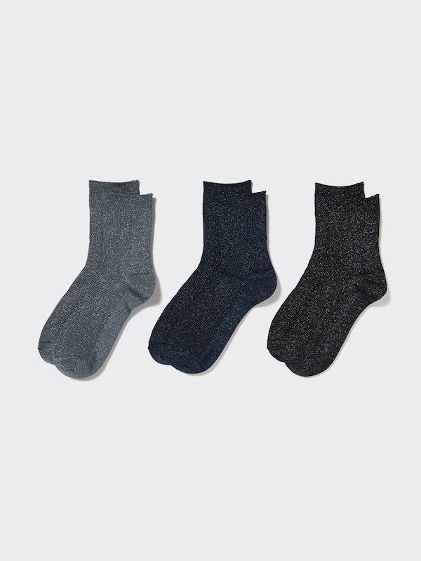 Crew Glitter Socks (3 Pairs)