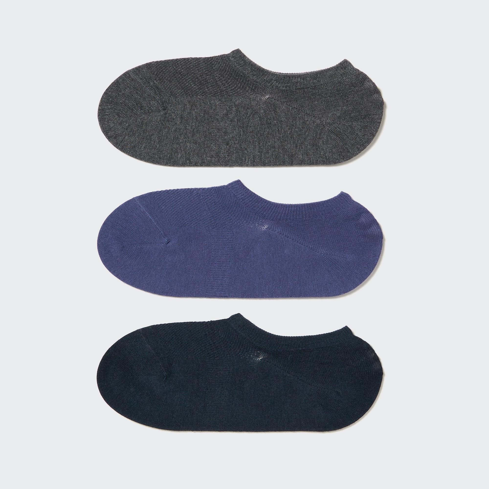 Mesh Invisible No-Show Socks (Three Pairs) | UNIQLO GB