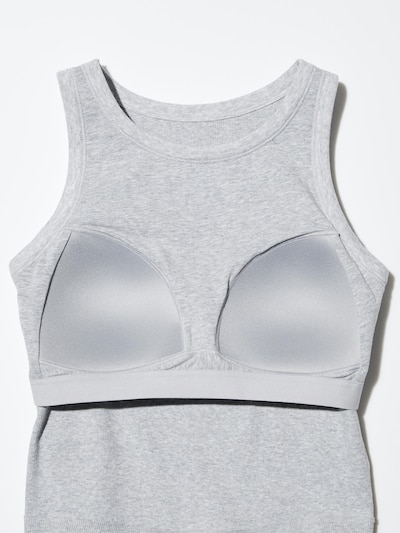 Ribbed Cropped Sleeveless Bra Top 3