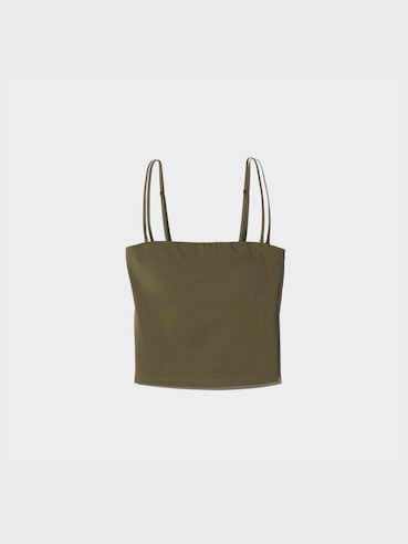 AIRism COTTON CROPPED BRA TUBE TOP